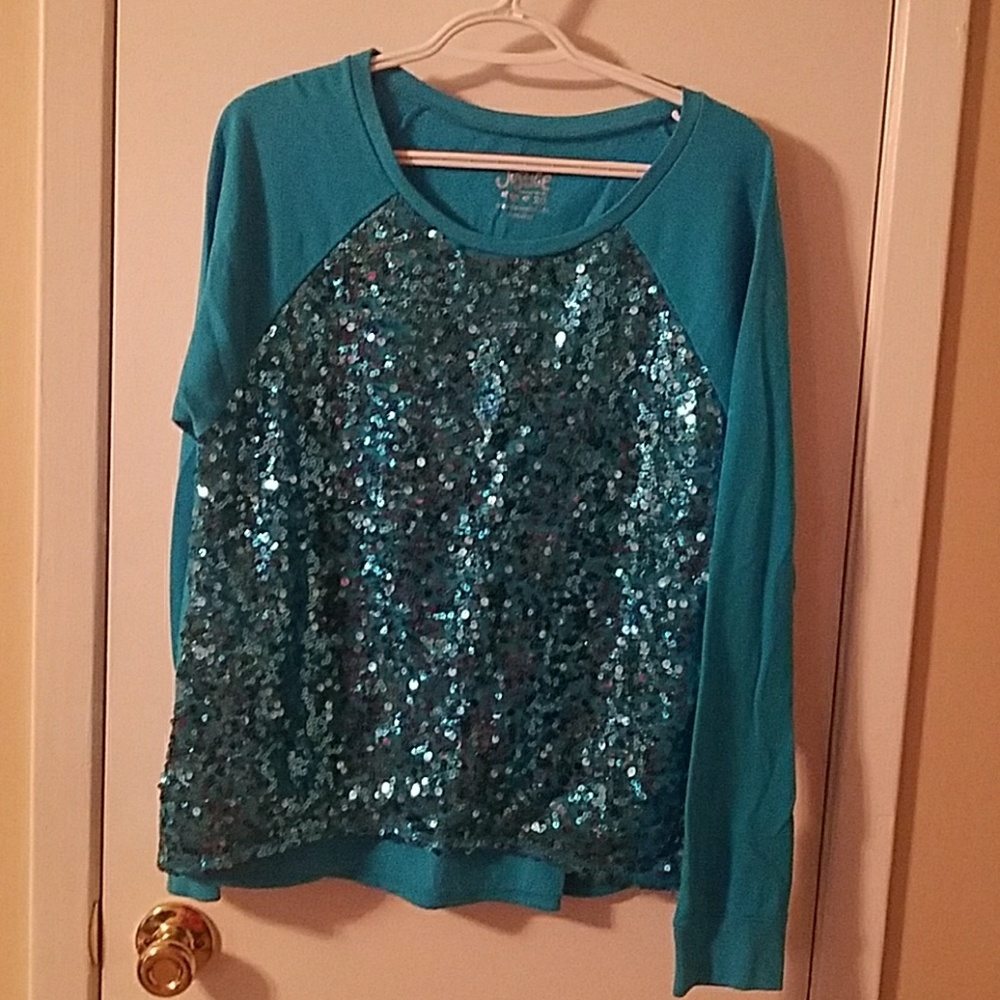 Sequin sweatshirt